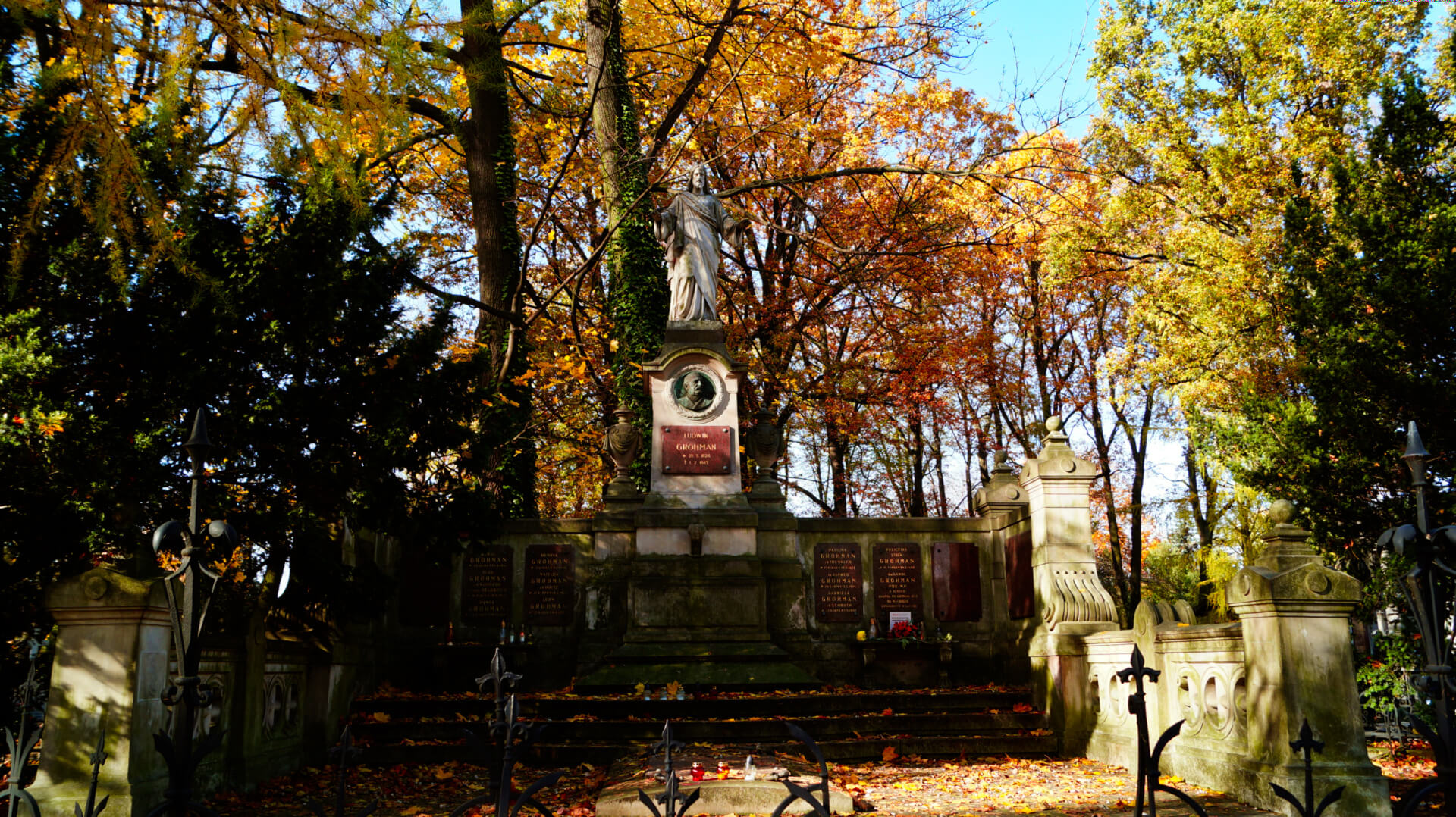 grobowiec rodziny grohmanów w Łodzi